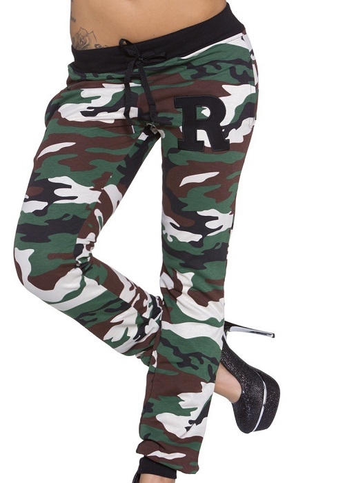 Camo joggingbukser